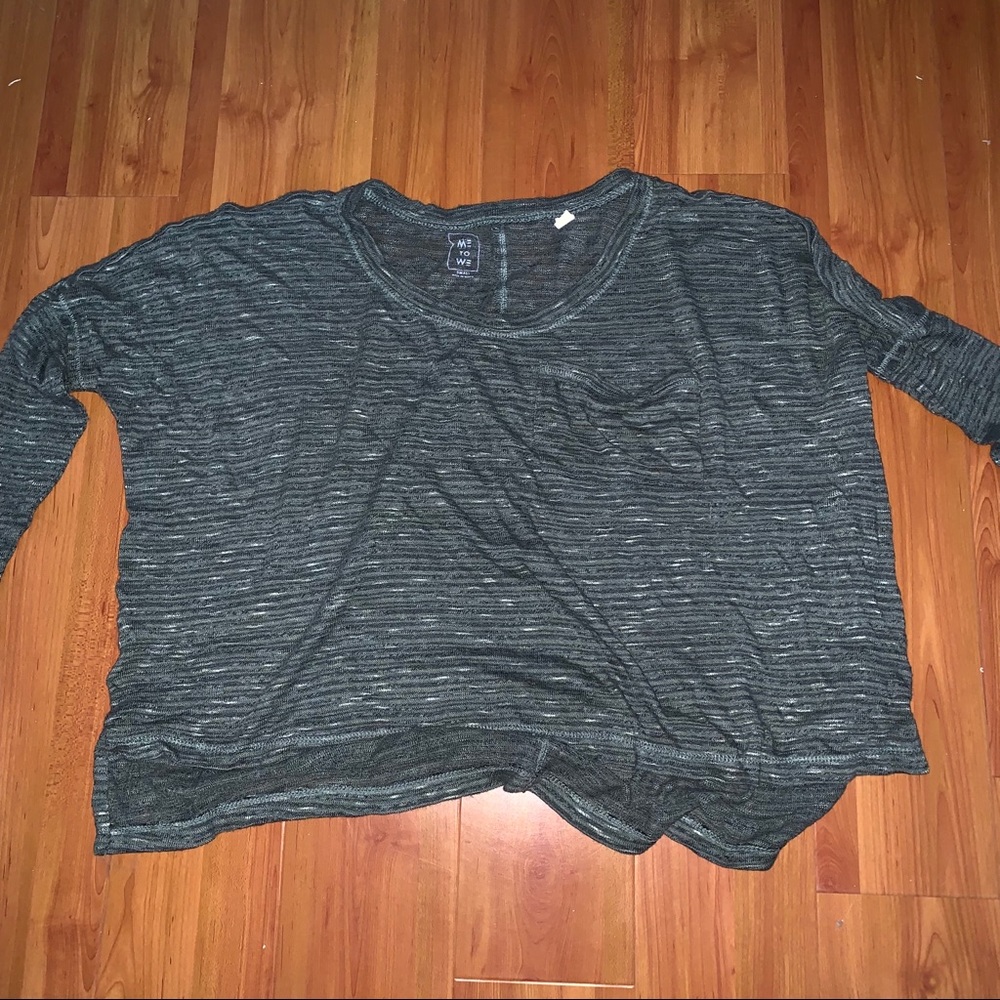 Pacsun long sleeve crop top